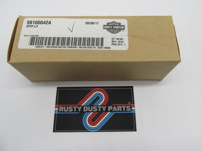 Harley Davidson Genuine NOS Left Hand Grip Black 56100042A