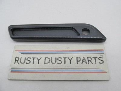 Harley Genuine NOS Left Saddlebag Latch Faceplate Gaunlet Gray 9020098