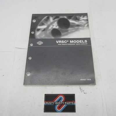 Harley-Davidson Official Factory 2006 VRSC V-Rod Parts Catalog 99457-0