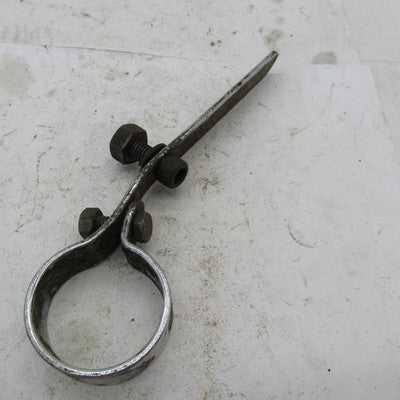 Large Mixed Lot of Vintage BSA Triumph Exhaust Clamps & Misc Hardware