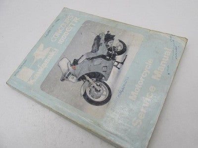 Kawasaki Official Factory 86-94 Concours 1000 GTR Motorcycle Service M