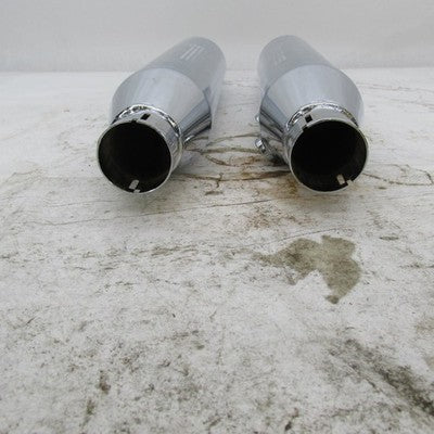Pair of Harley Davidson OEM Softail Tapered Mufflers Chrome 65358-07 6