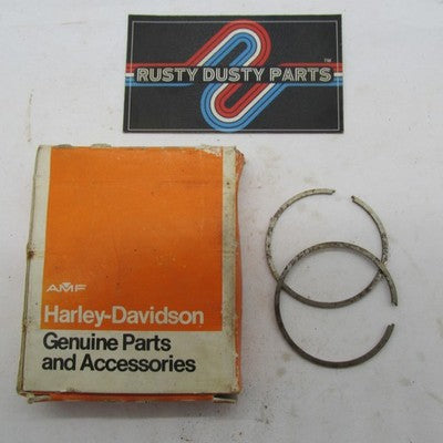 Harley-Davidson OEM NOS AMF M65/M65S/MC65 Standard Piston Ring Set 223