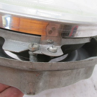 Harley Stock Touring Headlamp Mounting Bucket w/ Bosch Germany H4 7" H