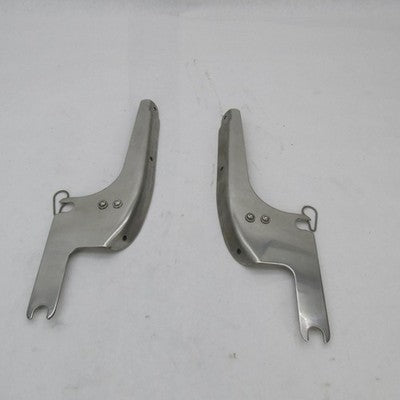 Set of Harley OEM Road King Detachables Windshield Mounting Brackets 5