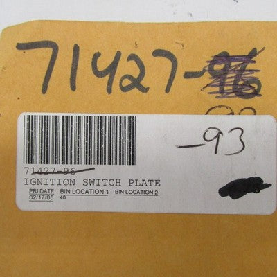 Harley-Davidson OEM NOS Ignition Switch Plate Decal 71427-93