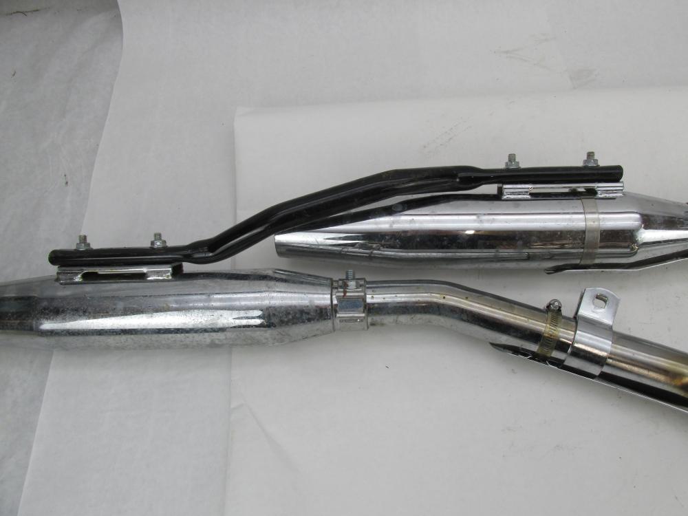 Harley-Davidson Genuine FXR Exhaust System 65657-87A & 65747-87A