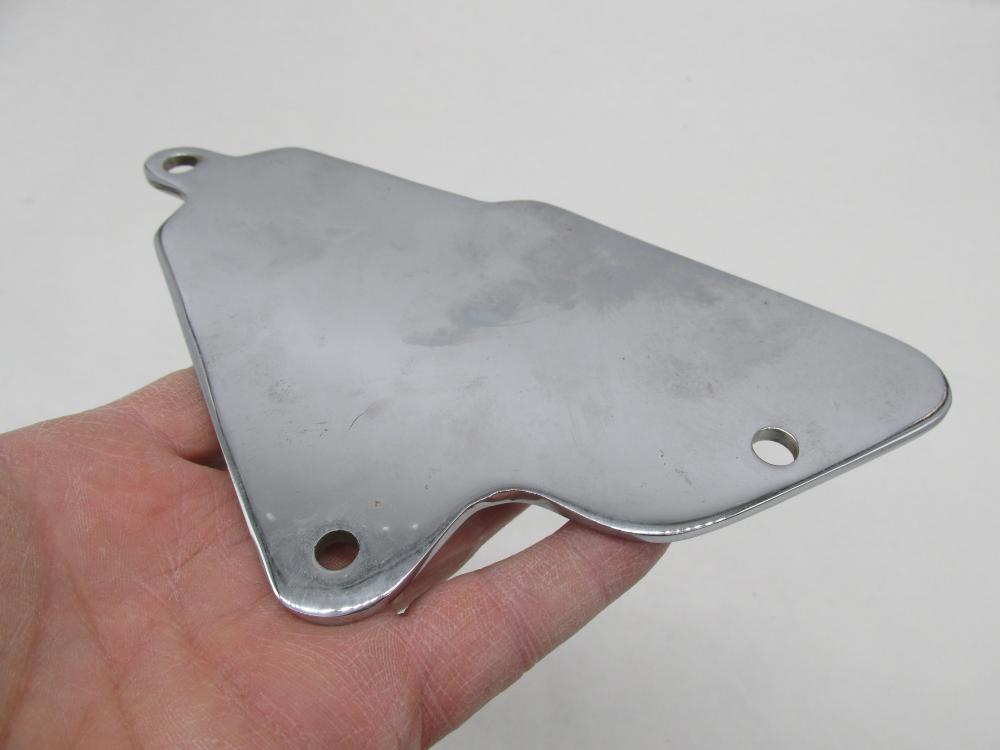 Harley-Davidson Chrome Mount Cover Bracket Plate