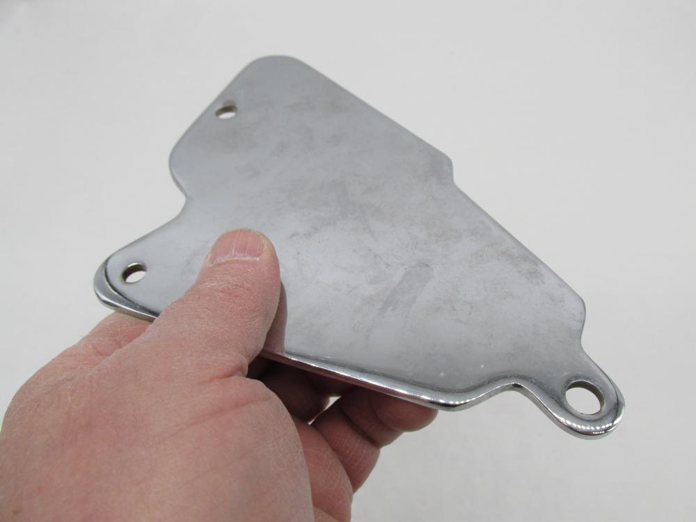 Harley-Davidson Chrome Mount Cover Bracket Plate