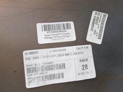 Harley-Davidson FLTRXSE CVO Tri-Tone Orange Coyote Dingo Fairing 57000