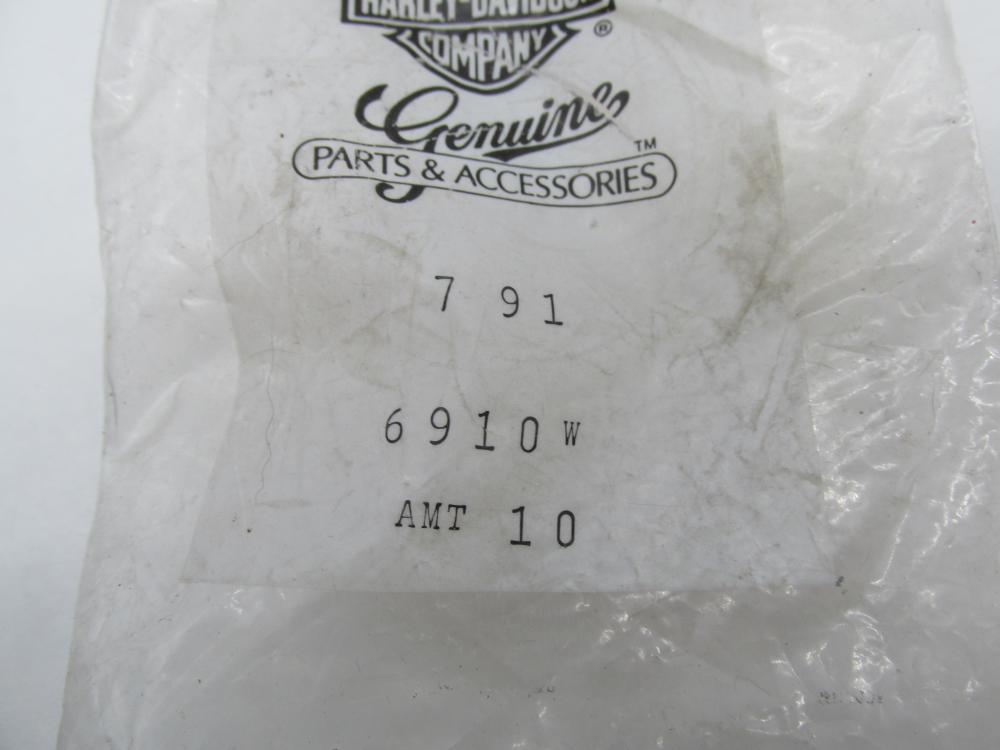 Lot of 10 Harley Davidson Genuine NOS Shock Absorber Washers 6910