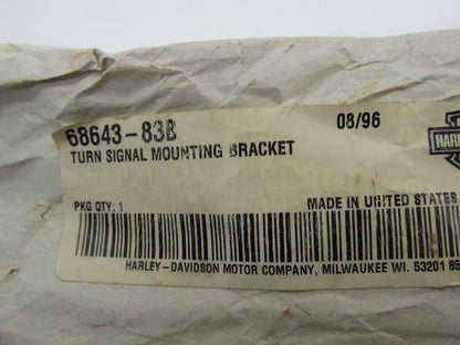 Harley Genuine NOS Touring Tour Glide Rear Turn Signal Bracket 68643-8