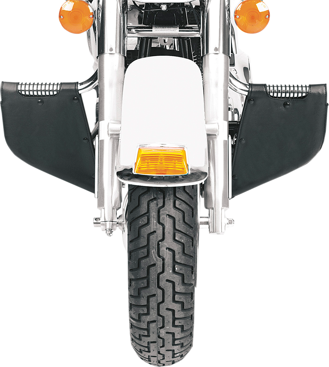 Drag Specialties Lowers for Lindby Twinbars and Highway Bars Plain 3550-0012