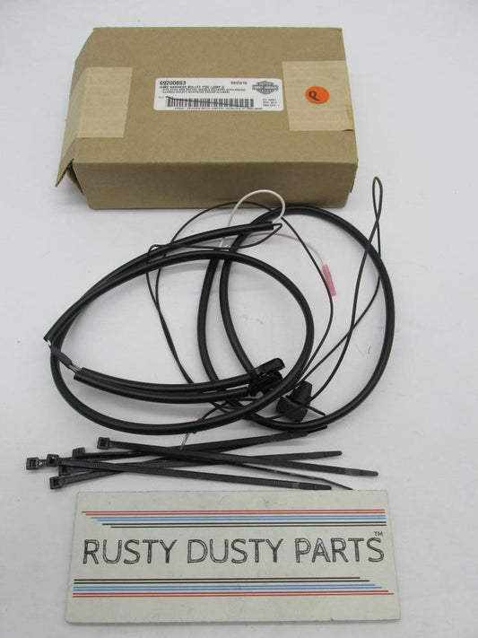 Harley Davidson Genuine NOS LED Bullet Fog Lamp Wiring Harness 6920086