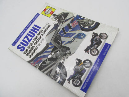 Haynes Suzuki 85 to 1996 GSXR750 GSXR1100 Katanas Service and Repair M