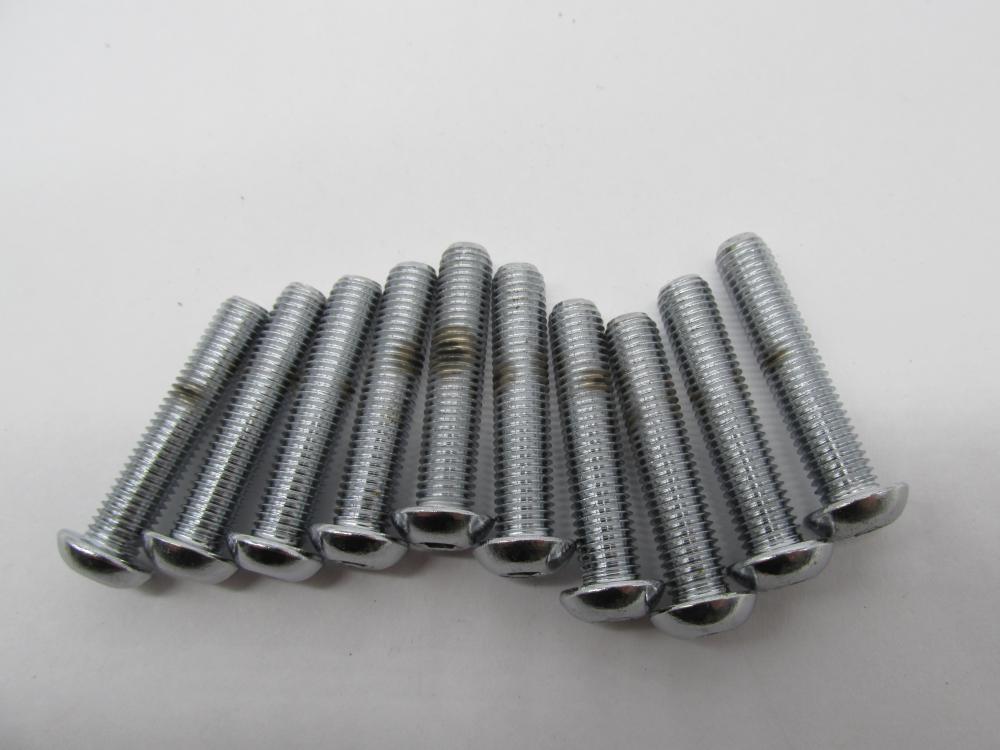 Lot of 10 Harley Genuine NOS 1/4"-28 x 1-1/4" Hex Socket Button Head S