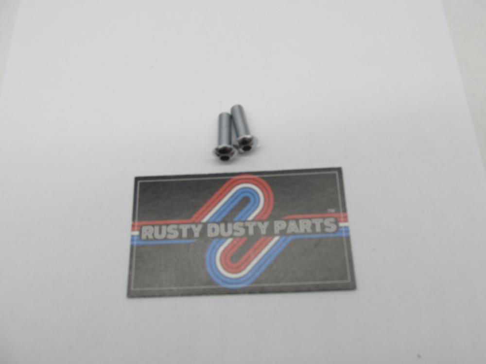 Lot of 2 Harley Genuine NOS  1/4"-28 x 3/4" Hex Socket Button Head Scr