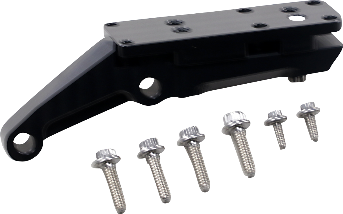 Alloy Art OEM Caliper Mounts Black Anodized Ambidextrous 49HDBM-2