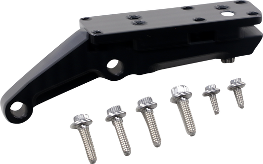 Alloy Art OEM Caliper Mounts Black Anodized Ambidextrous 49HDBM-2