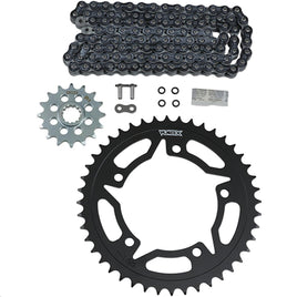 Vortex HFRS Hyper Fast 520 Street Conversion Chain and Sprocket Kit Black CK6413