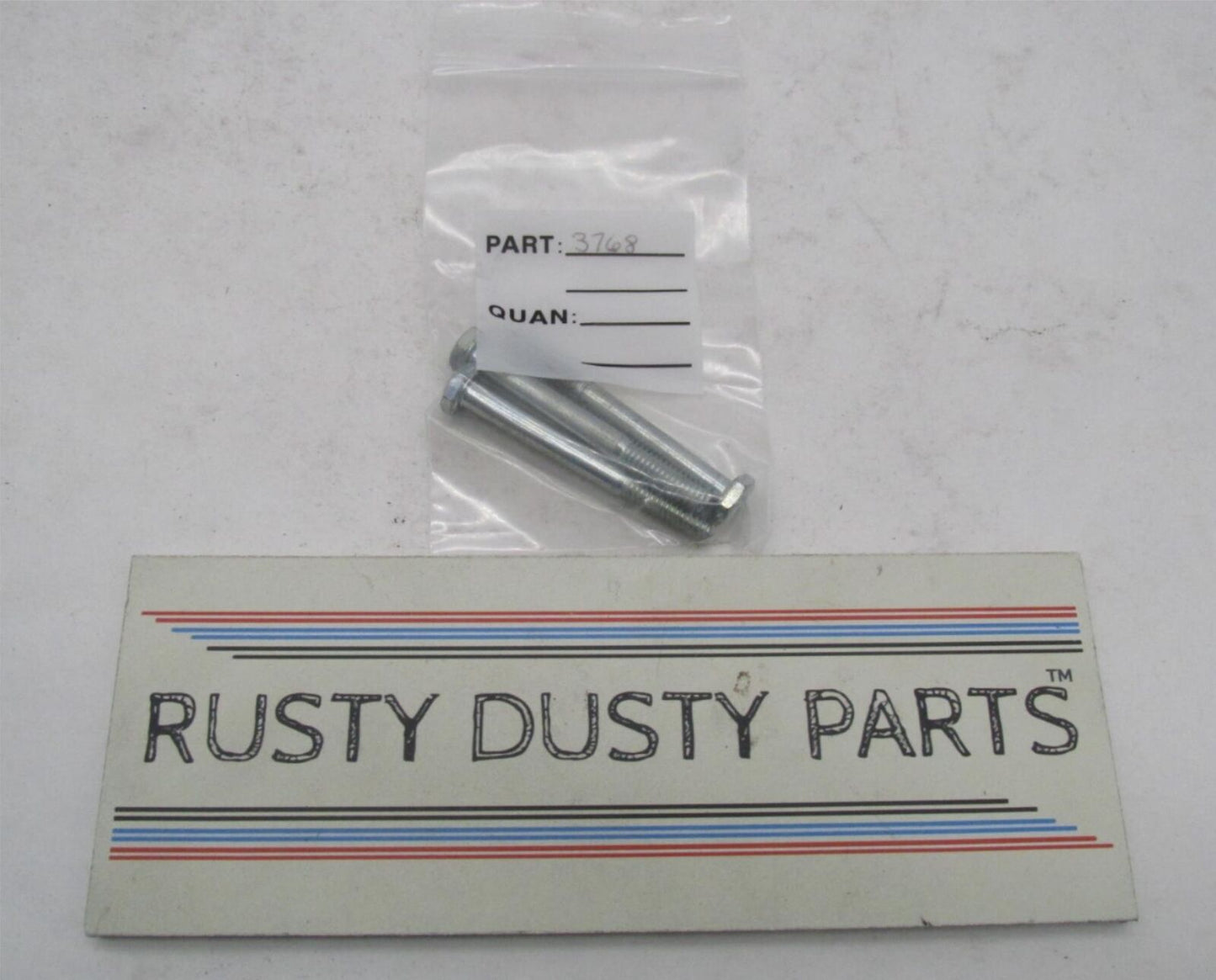 Lot of 3 Harley-Davidson Genuine NOS Hex Head Bolts 3768