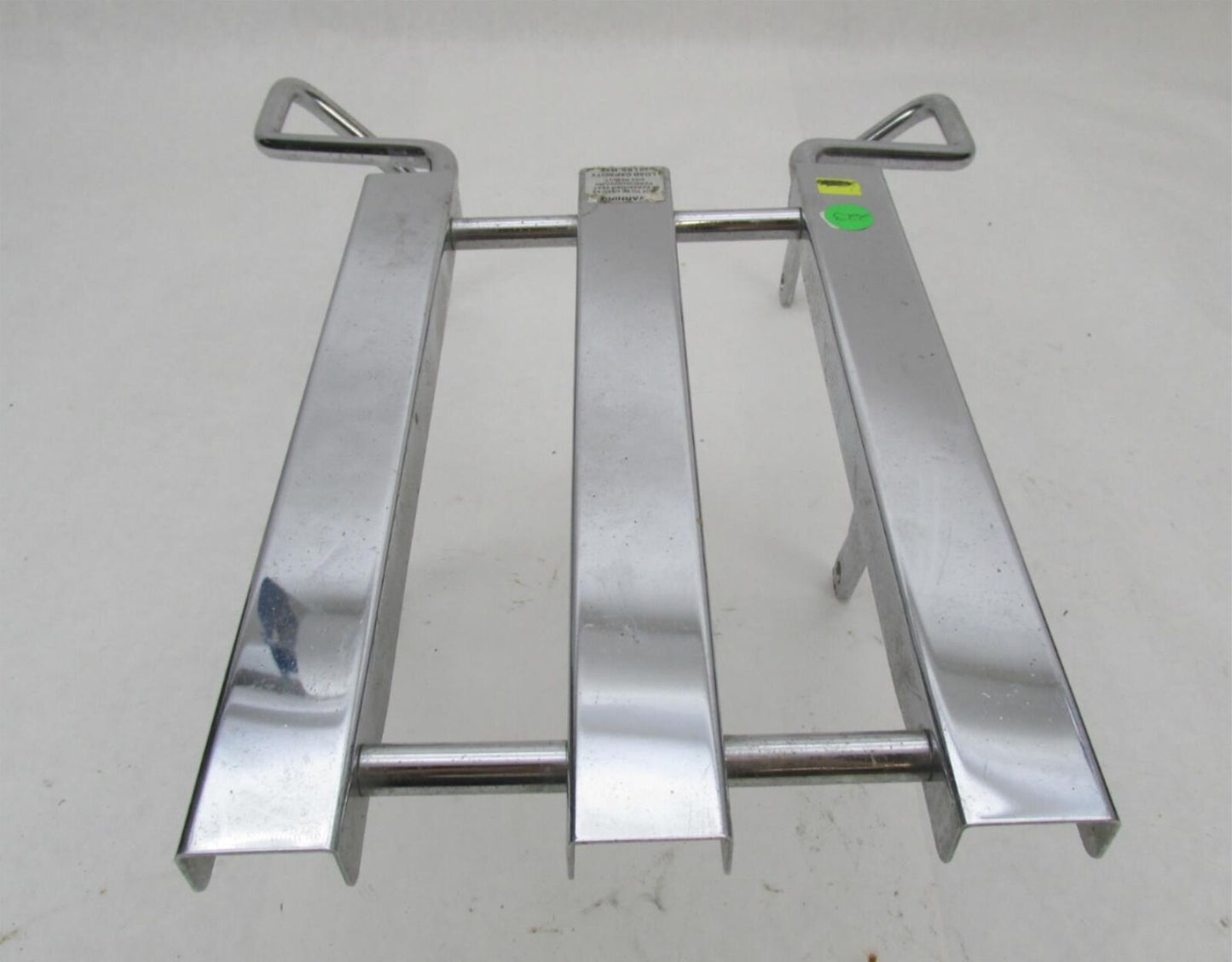 Harley ‘00+ Softail FLSTC Chrome 3 Channel Luggage Rack w/ Grab Rail 53941-03