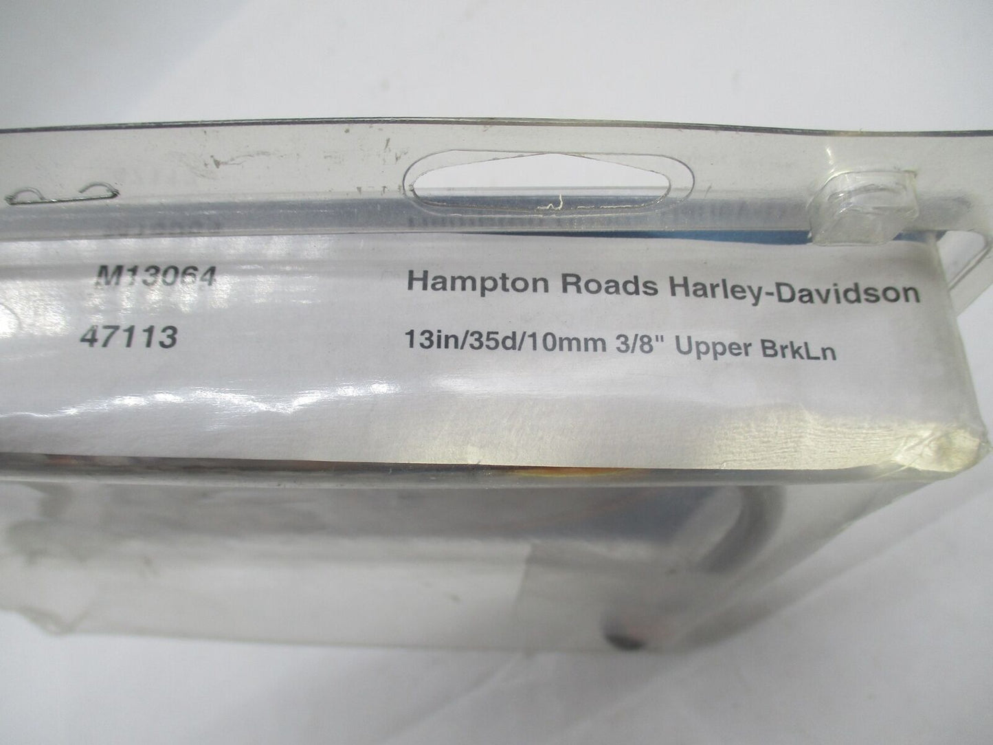 Magnum Harley Davidson Black Brake Line 13" 10mm 3/8" M13064