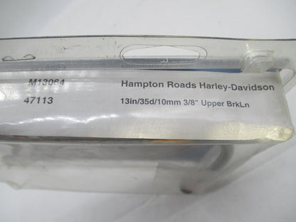 Magnum Harley Davidson Black Brake Line 13" 10mm 3/8" M13064