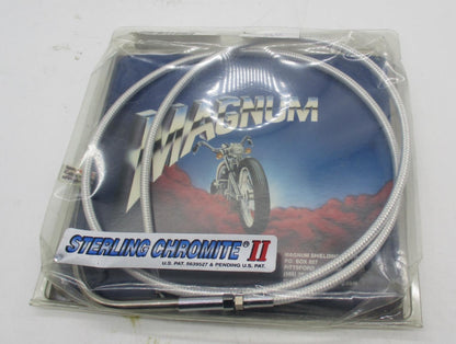Harley Davidson Magnum Chromite II Steel Braided Throttle Cable DS-33166