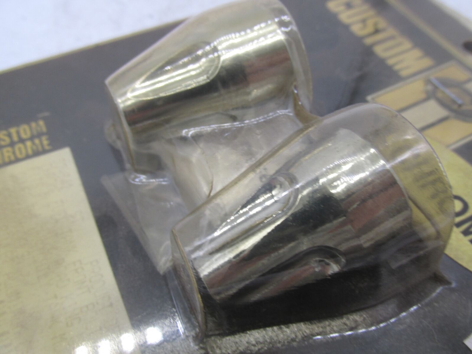 Pair of Harley Davidson Custom Chrome FLHT FLT Front Fuel Tank Cover Set 37-342