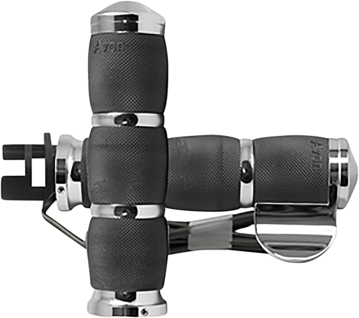 Avon Air Cushioned Heated Grips w/Throttle Boss MT-IN-AIR-90CBH