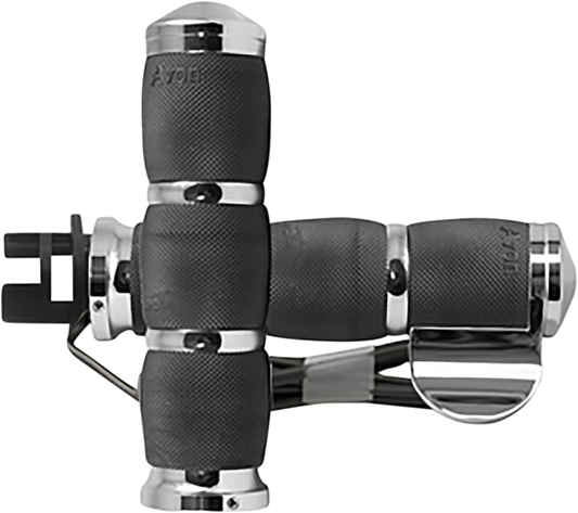 Avon Air Cushioned Heated Grips w/Throttle Boss MT-IN-AIR-90CBH