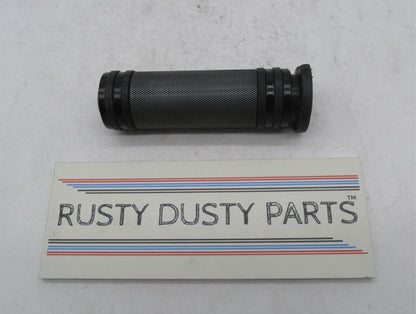Harley Davidson Black Knurled 1" Handlebar Grip Sportster Dyna Softail