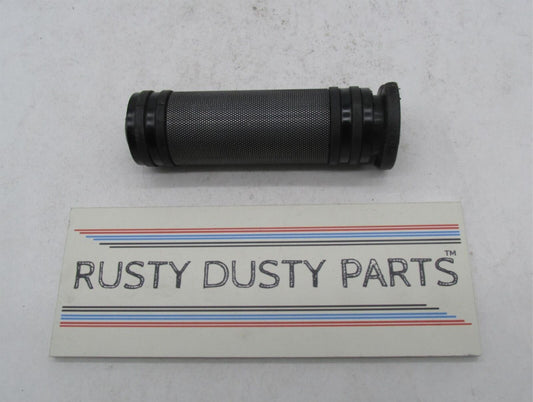 Harley Davidson Black Knurled 1" Handlebar Grip Sportster Dyna Softail