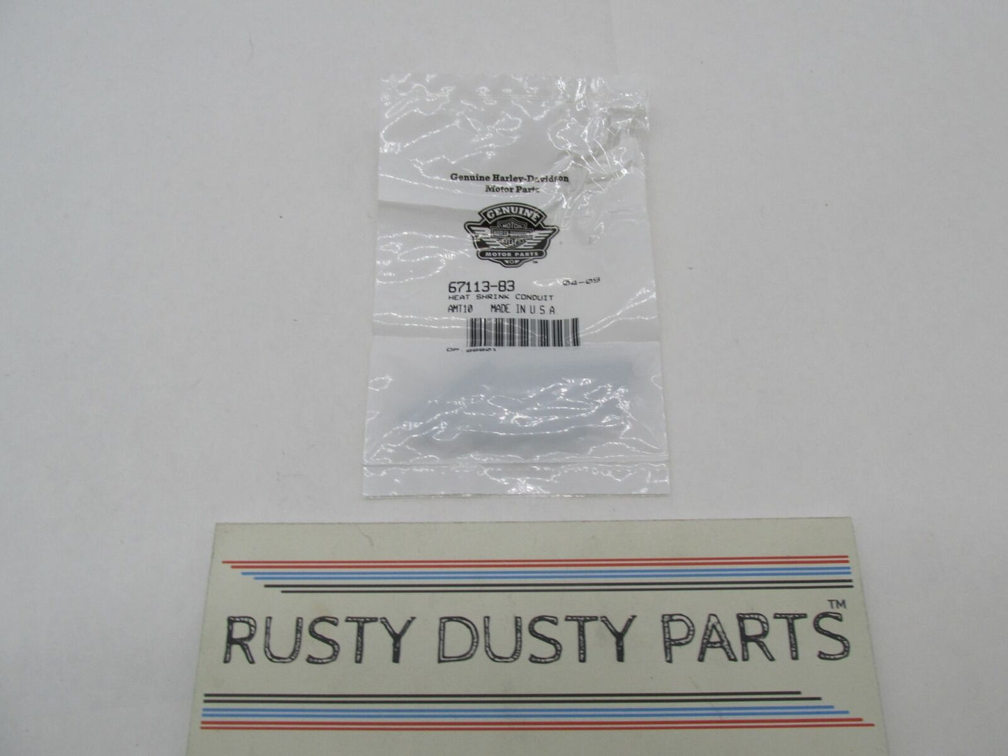 Lot of 6 Harley Davidson Genuine NOS Heat Shrinks Conduit 67113-83