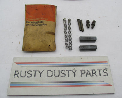 Lot of Triumph BSA Motorcycle Choke Parts Springs Sliders