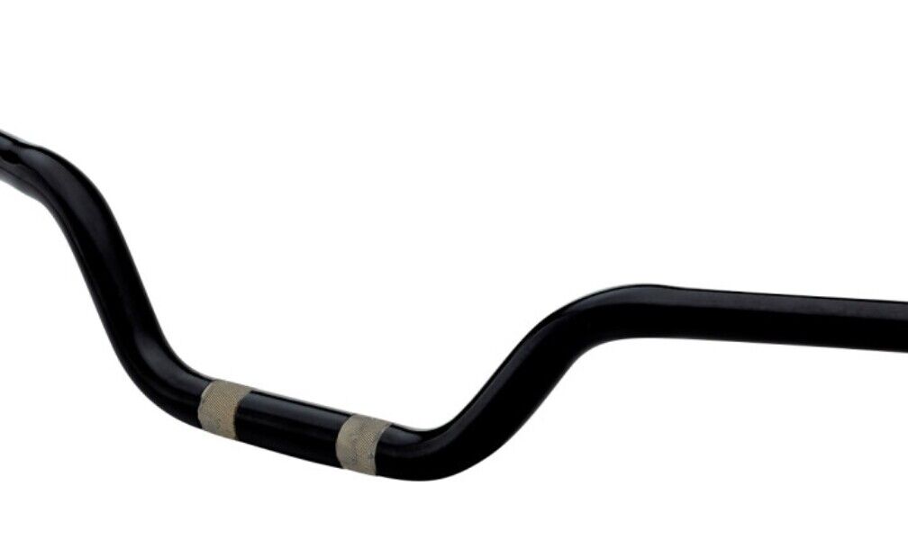 Todd's Cycle 1-1/8in. Moto Handlebars Flat Black TD-118-00M
