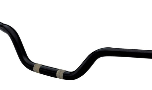 Todd's Cycle 1-1/8in. Moto Handlebars Flat Black TD-118-00M