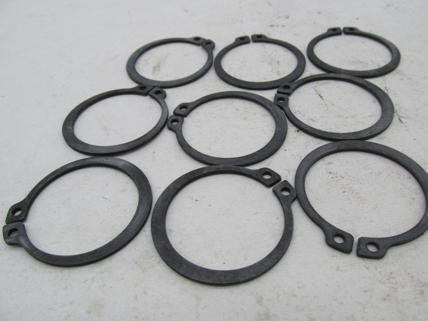 Lot of 9 Harley Davidson Genuine NOS External Clutch Circlips 37904-84