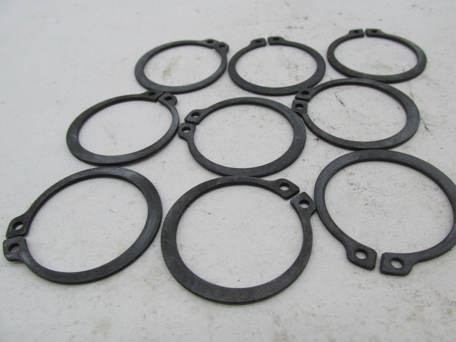 Lot of 9 Harley Davidson Genuine NOS External Clutch Circlips 37904-84