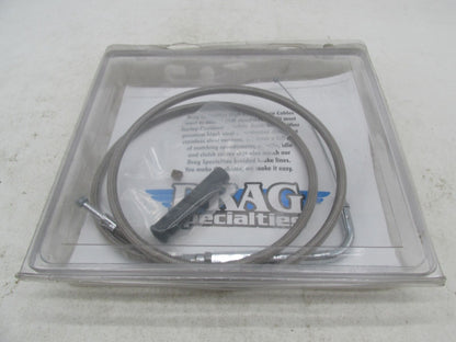 Drag Specialties Harley Stainless Steel Braided Throttle Cable 0650-0299