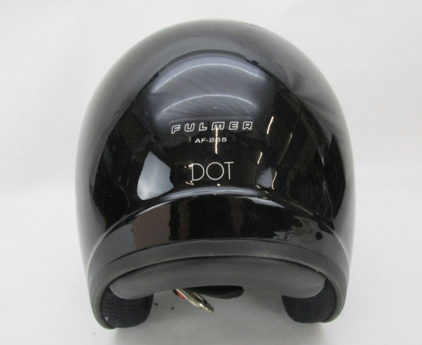 Fulmer Black Open Face Half Motorcycle Helmet Extra Small XS AF-255