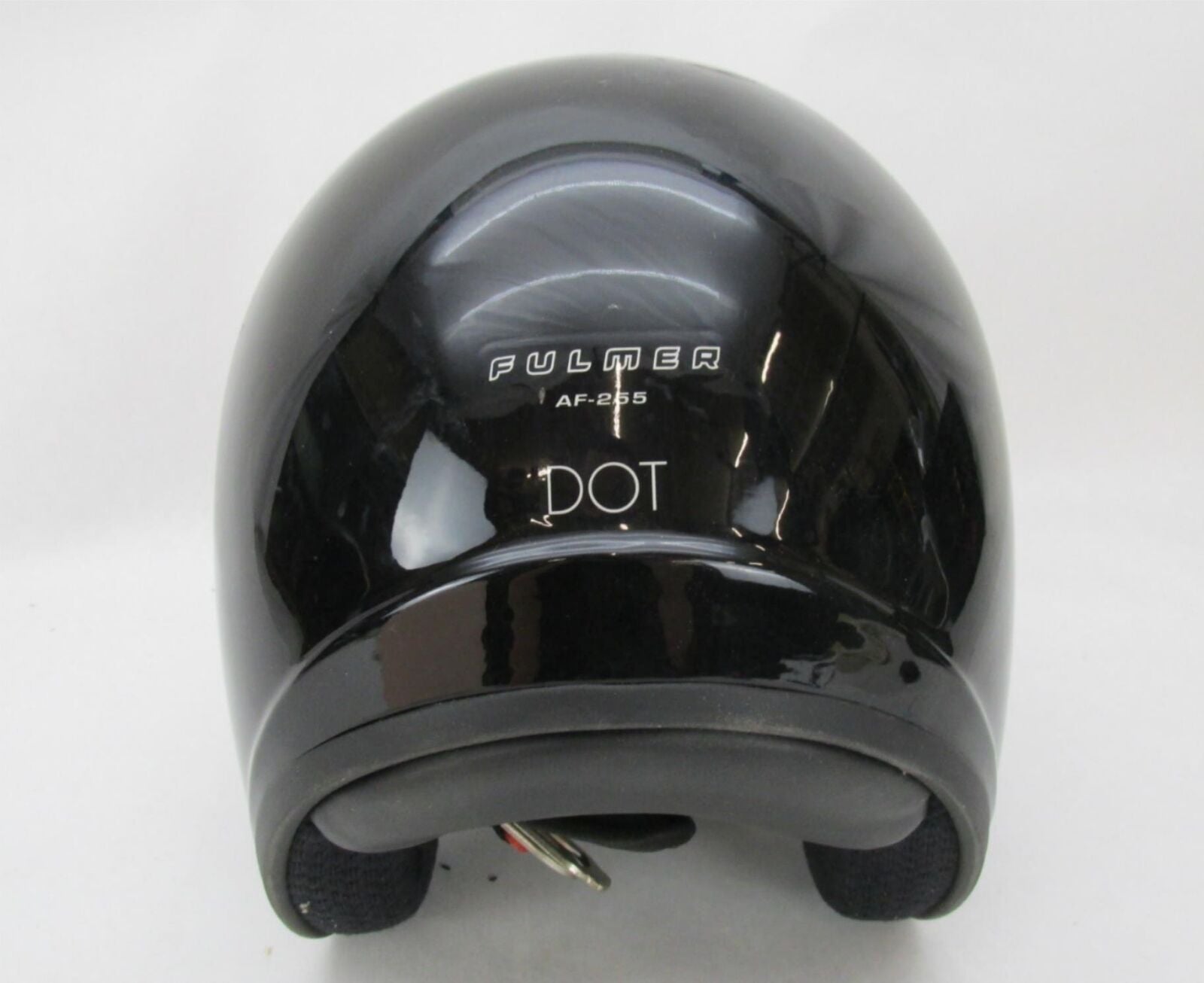 Fulmer Black Open Face Half Motorcycle Helmet Extra Small XS AF-255