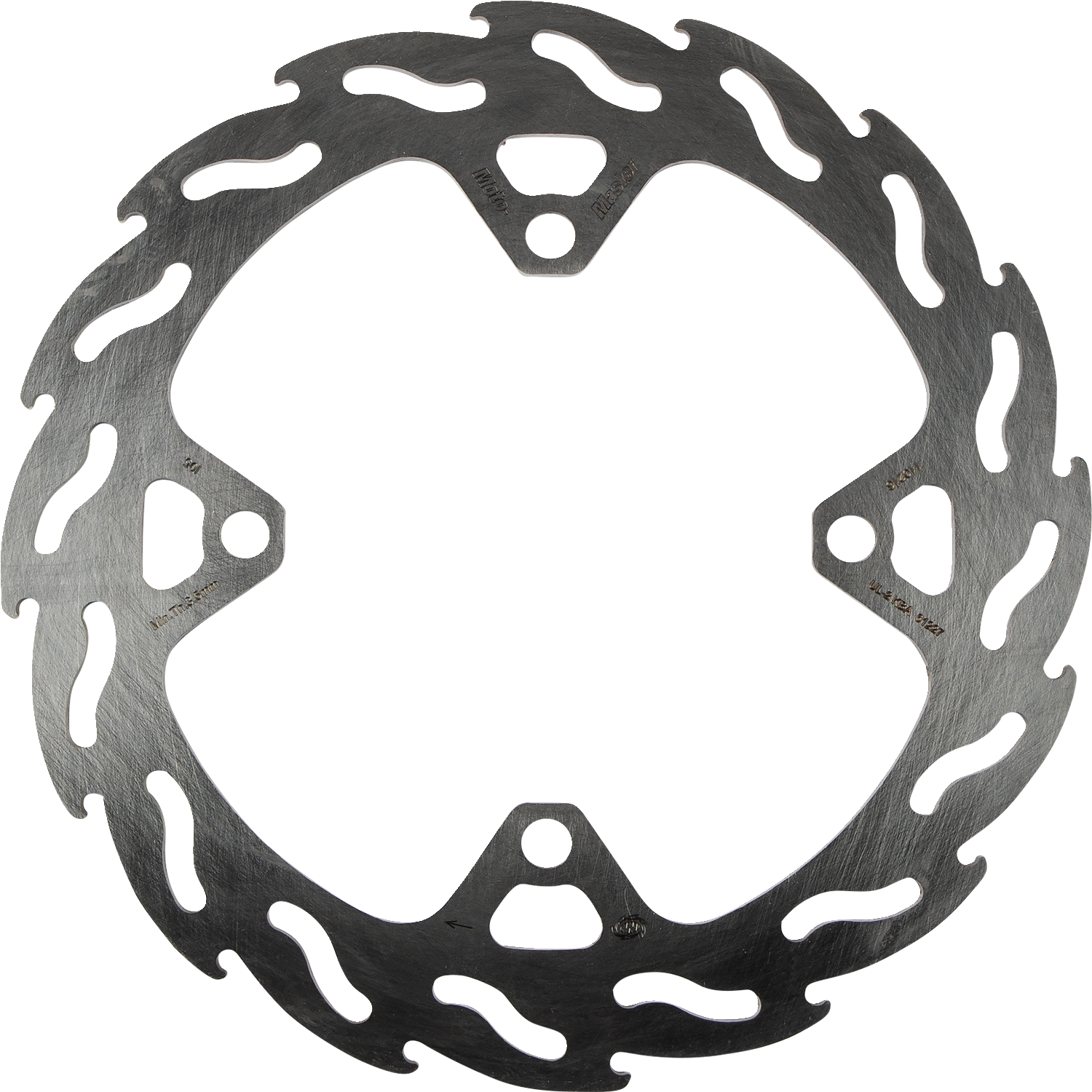 Moto-Master Flame Brake Rotors Rear 110216-PU