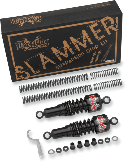 Burly Slammer Suspension Drop Kit Black B28-1001B
