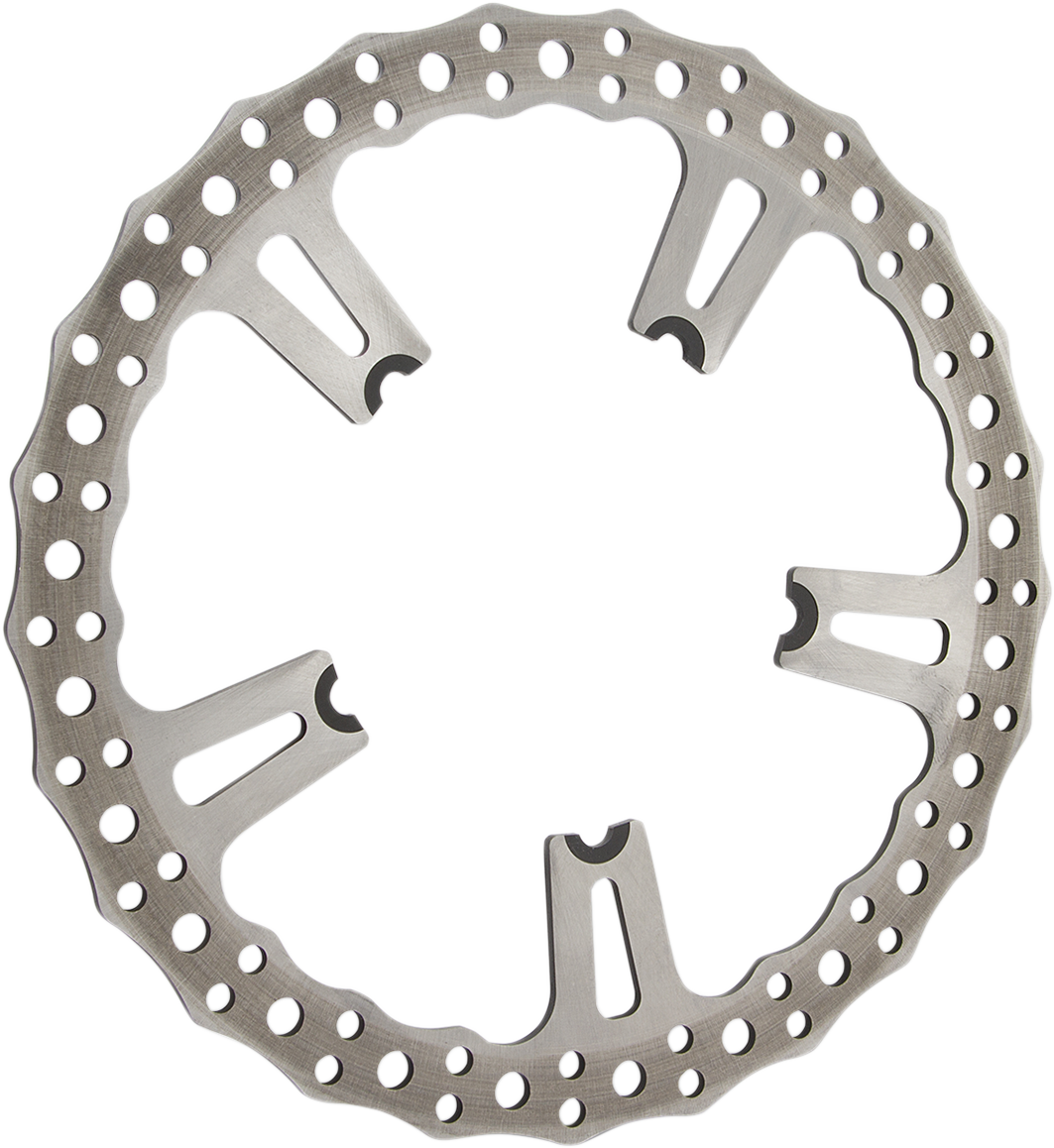 Arlen Ness Big Brake Floating Front Rotor 15 in. Polished Left 02-991