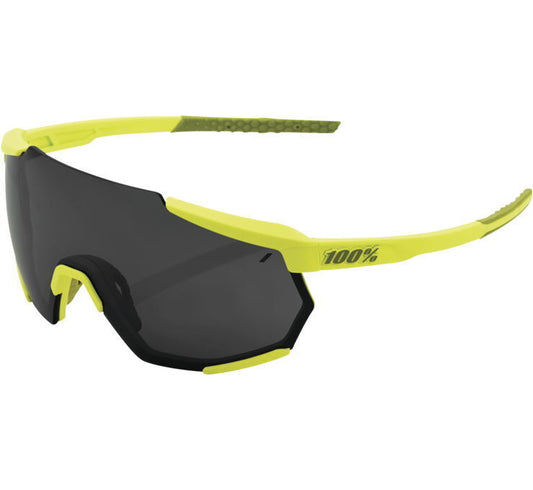 100% Racetrap Sunglasses Banana, Black Mirror 61037-004-61