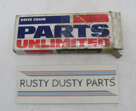 Parts Unlimited NOS Motorcycle Drive Chain 428H 102 Links T428H-102