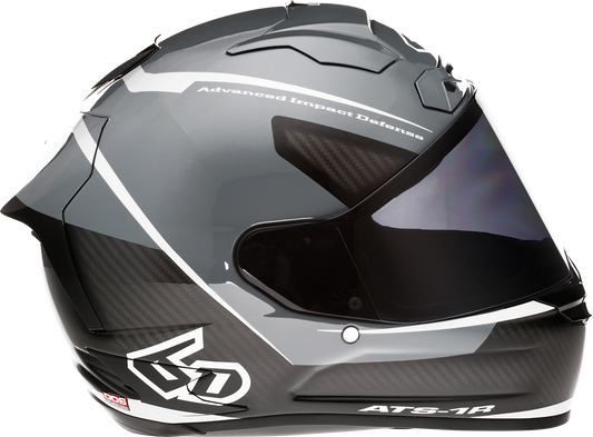 6D HELMETS ATS-1R Alpha Helmet Silver Large 30-0587