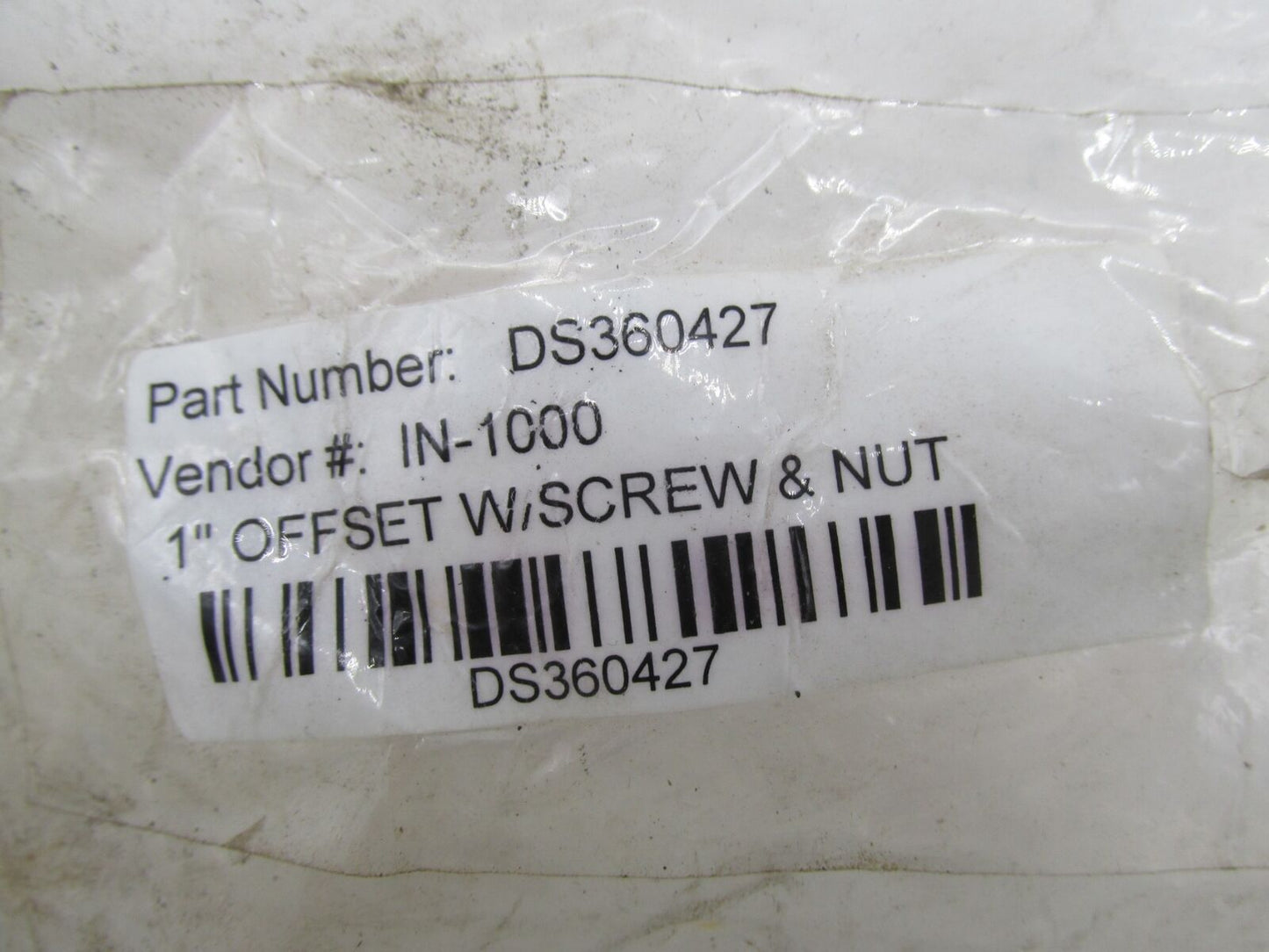 Harley Davidson Belt Drives Spacer 1" Offset w/ Screw & Nut IN-1000 DS360427